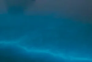 On dark nights around the time of a full moon Bioluminescent plnakton can be seen in the coastal waters of Krabi, glowing blue when disturbed by water movement